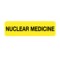 Nevs Nuclear Medicine Labels - Nuclear Medicine 7/8" x 3" Yellow w/Black X-2584 - alternate 1